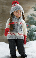 Winter Polar Bear Outfit Pattern