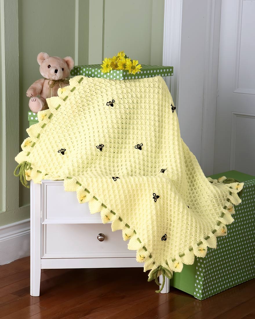 Bee My Baby Blanket Pattern