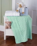 Cozy Cables For Baby Blanket Pattern
