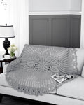 Circular Lace Throw Pattern