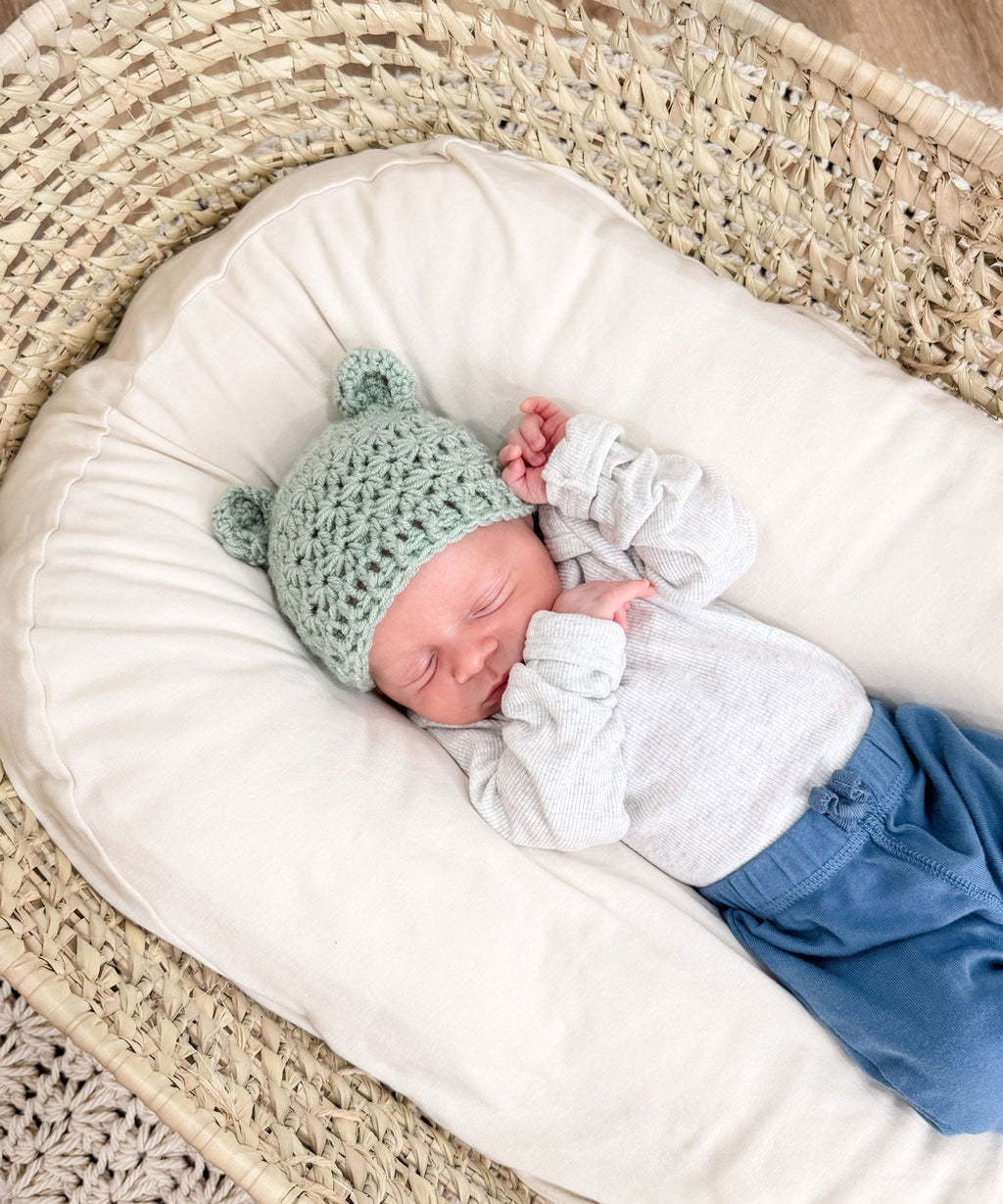 Star Stitch Baby Bear Hat