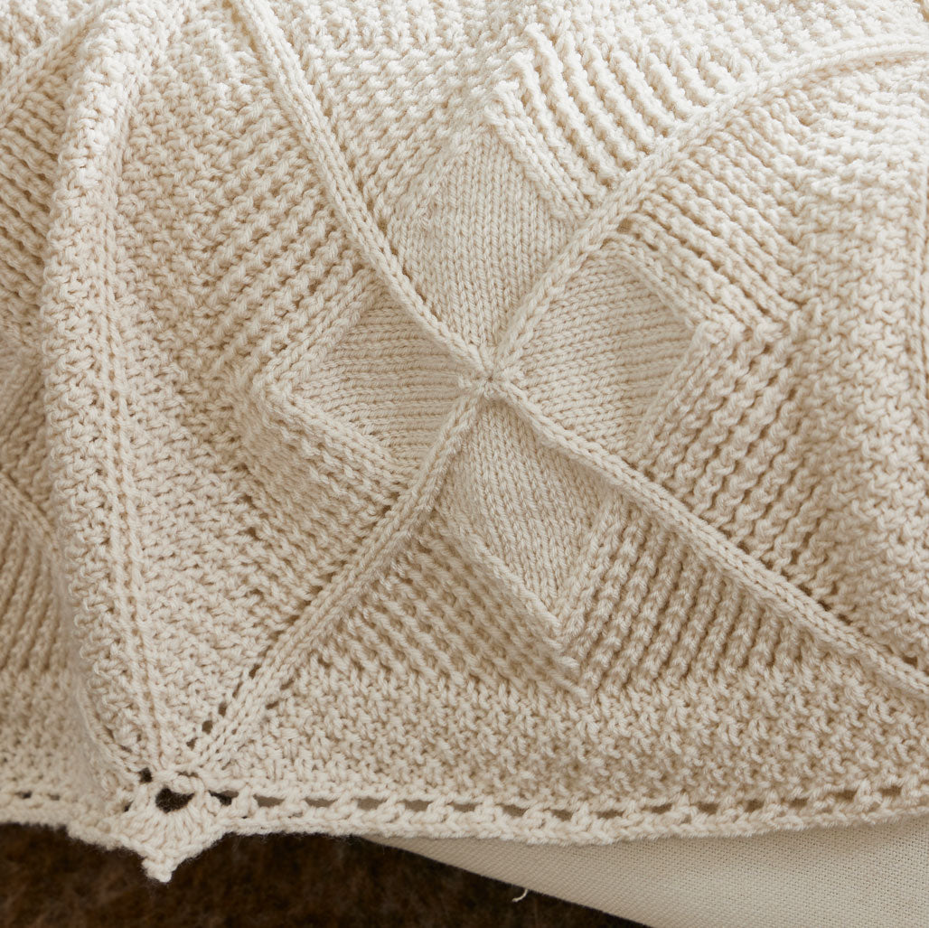 Lace Blocks Throw