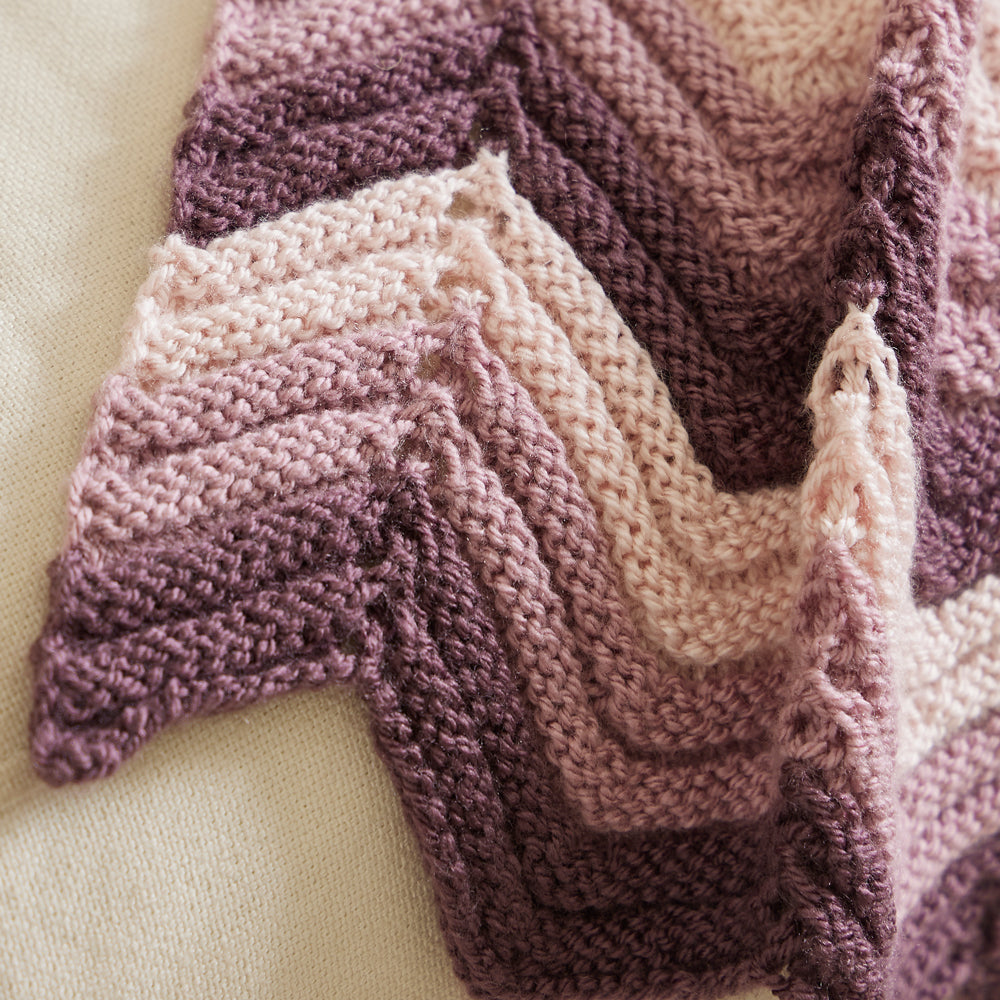 Knit or Crochet Ripple Afghan
