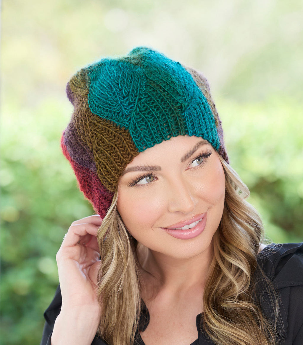 Leafy Beanie Crochet Kit