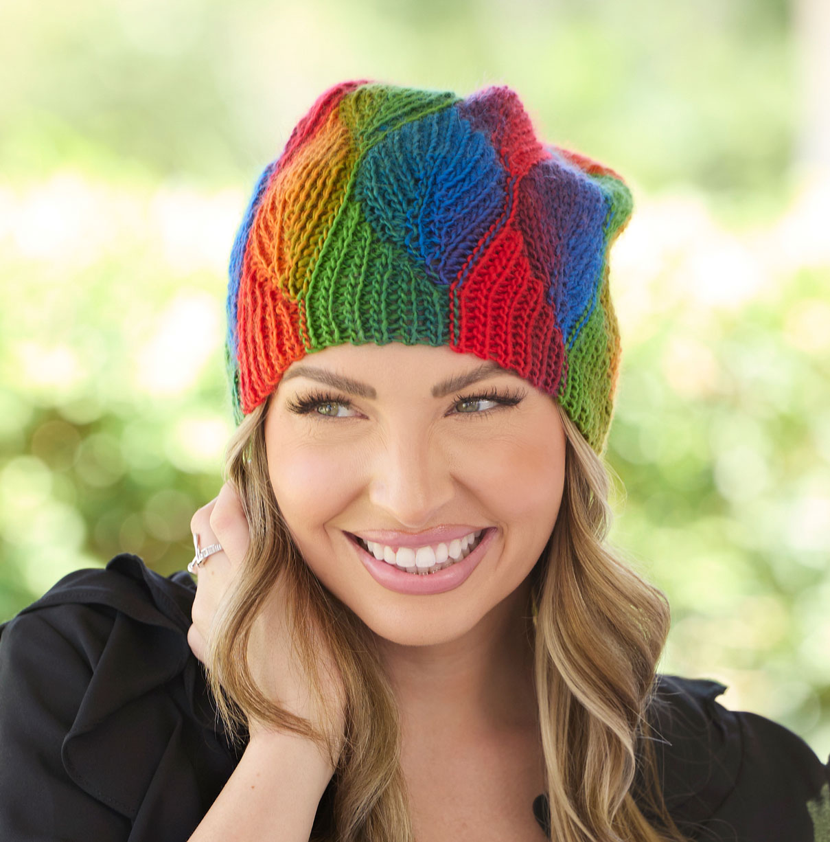 Leafy Beanie Crochet Kit