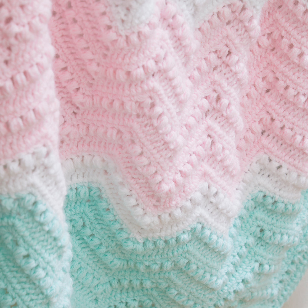 Clustered Chevron Blanket