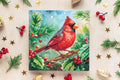 Cardinal and Holly Wall Hanging Diamond Dotz Kit