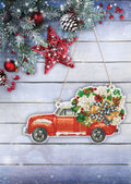 Christmas Truck Wall Hanging Diamond Dotz Kit