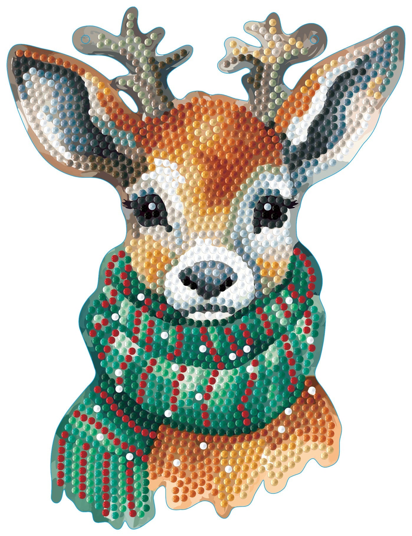 Reindeer Wall Hanging Diamond Dotz Kit