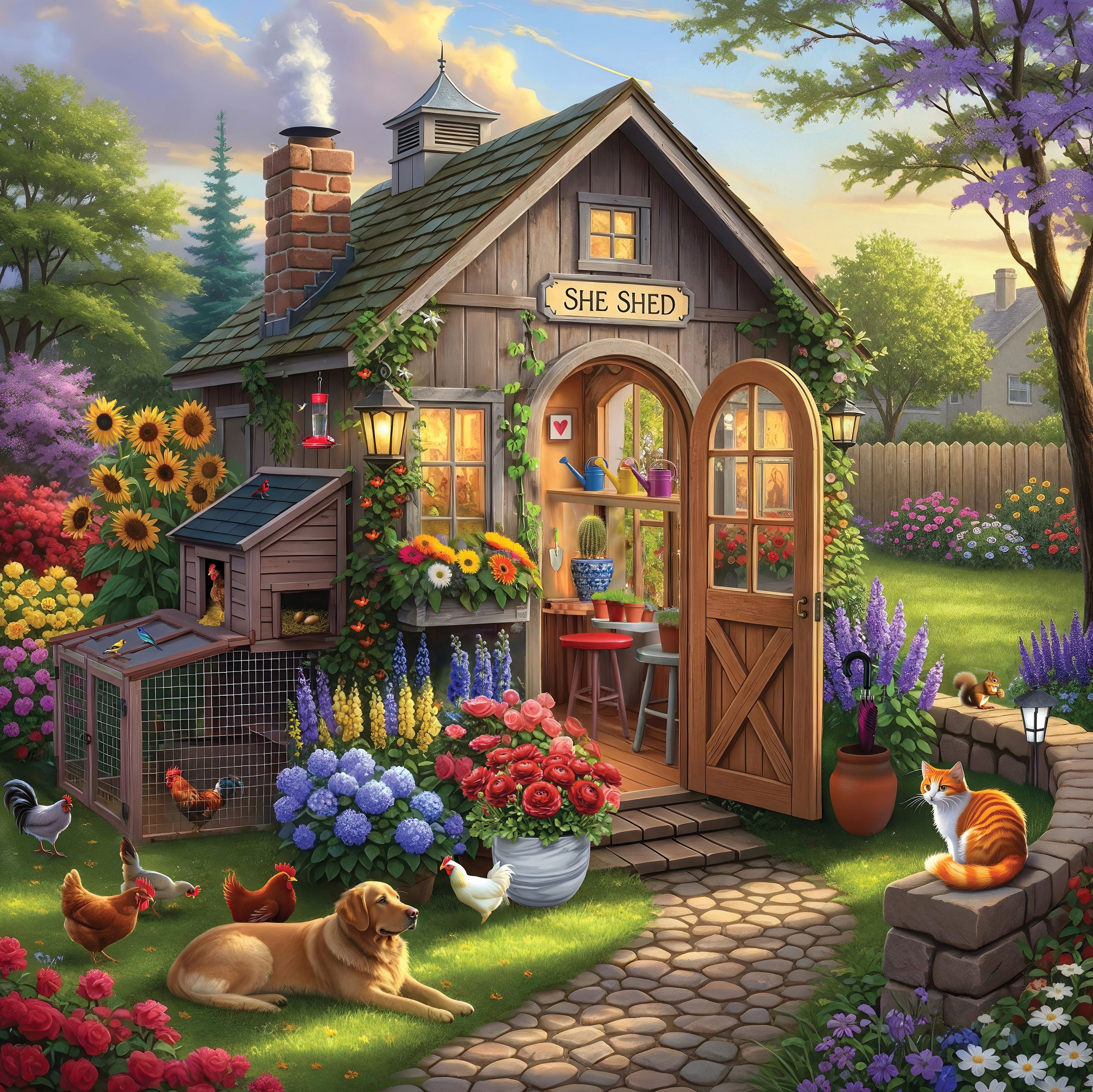The Garden Shed Jigsaw Puzzle