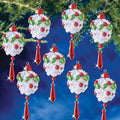 Lace Drop Beaded Ornament Kit