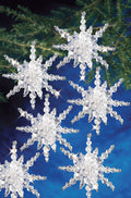 Snow Cluster Beaded Ornament Kit