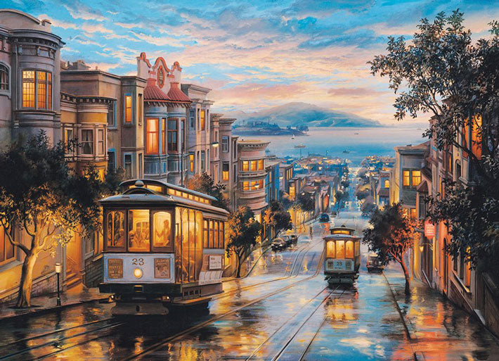 San Francisco- Cable Car Heaven Jigsaw Puzzle