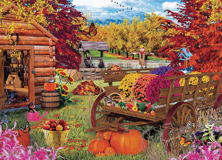 Autumn Garden Jigsaw Puzzle