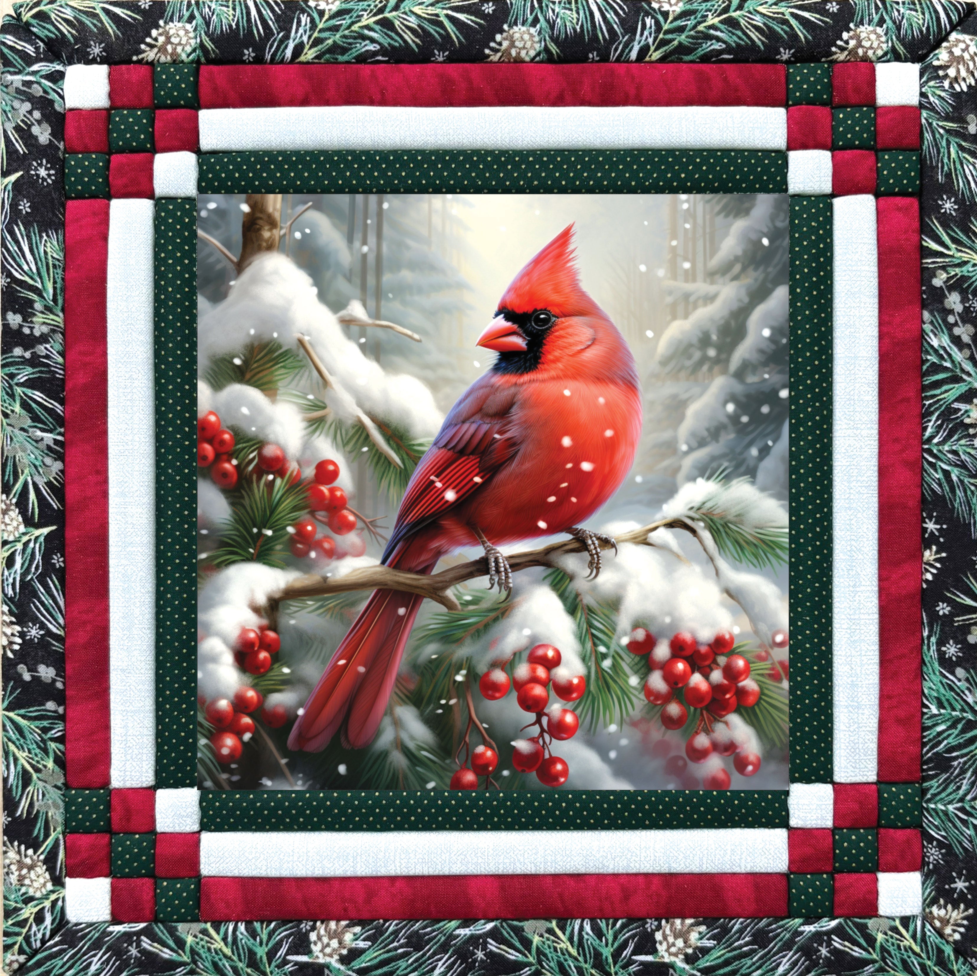 Cardinal Quilt Magic Kit