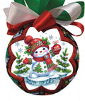 Snowman Quilted Ornament Kit
