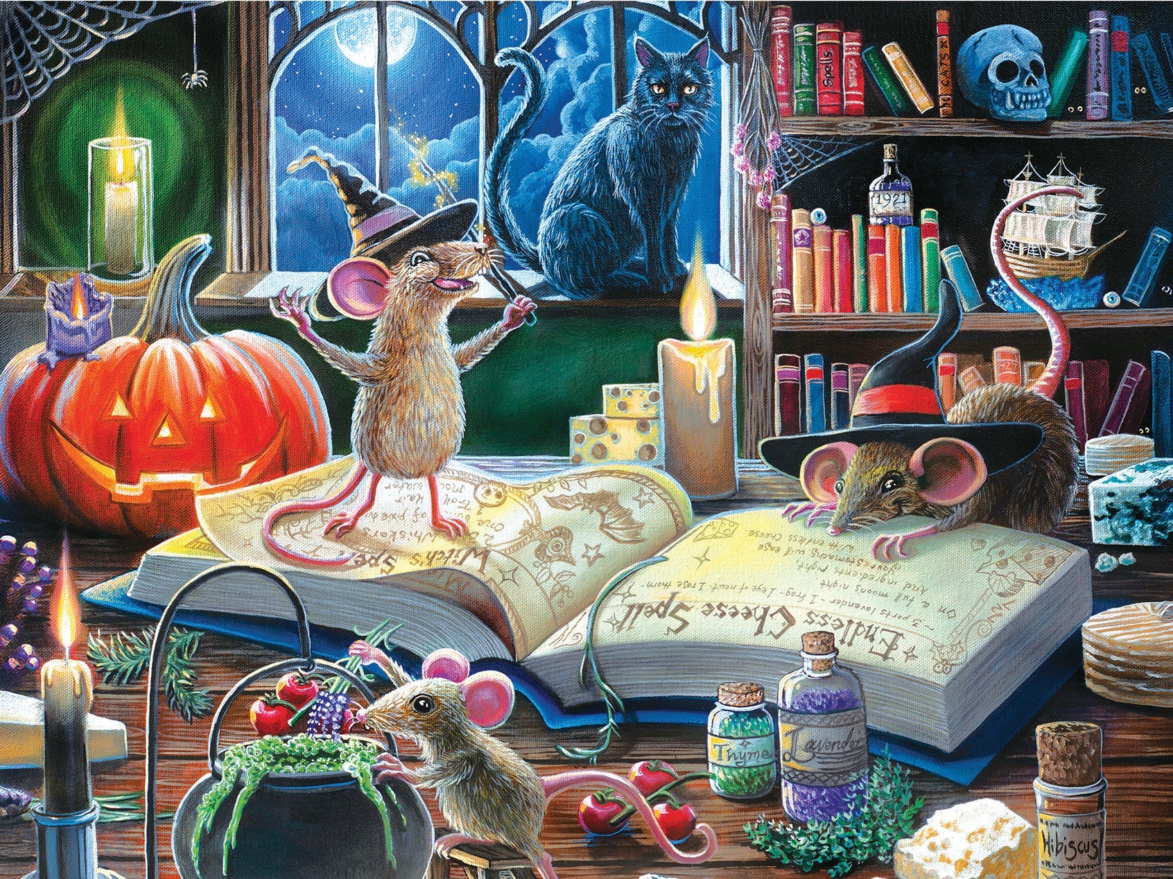 Mischievous Mice Jigsaw Puzzle