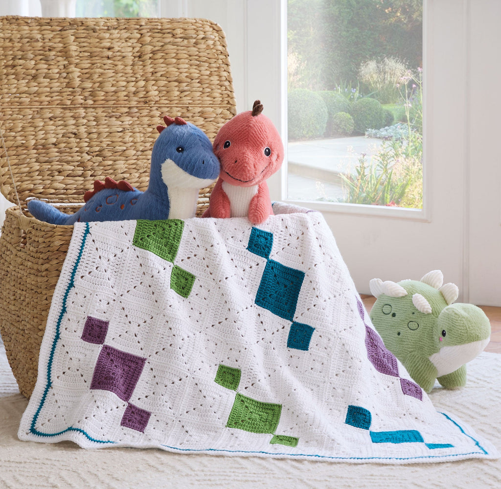 Candy Wrappers Crochet Baby Blanket