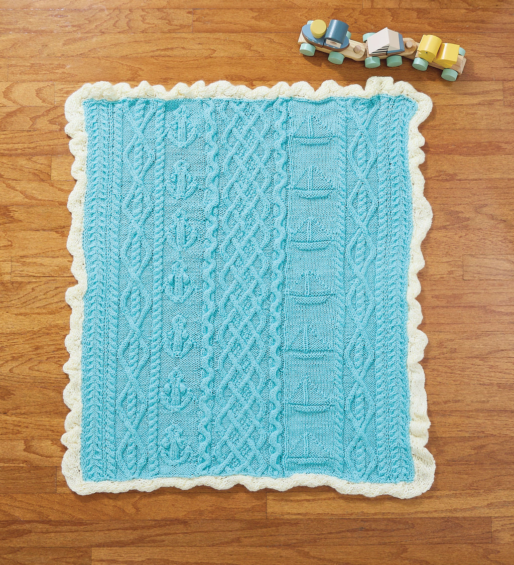 Sea Breezes Baby Blanket