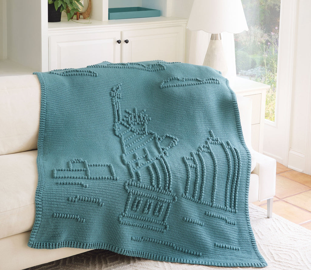 Lady Liberty Crochet Blanket