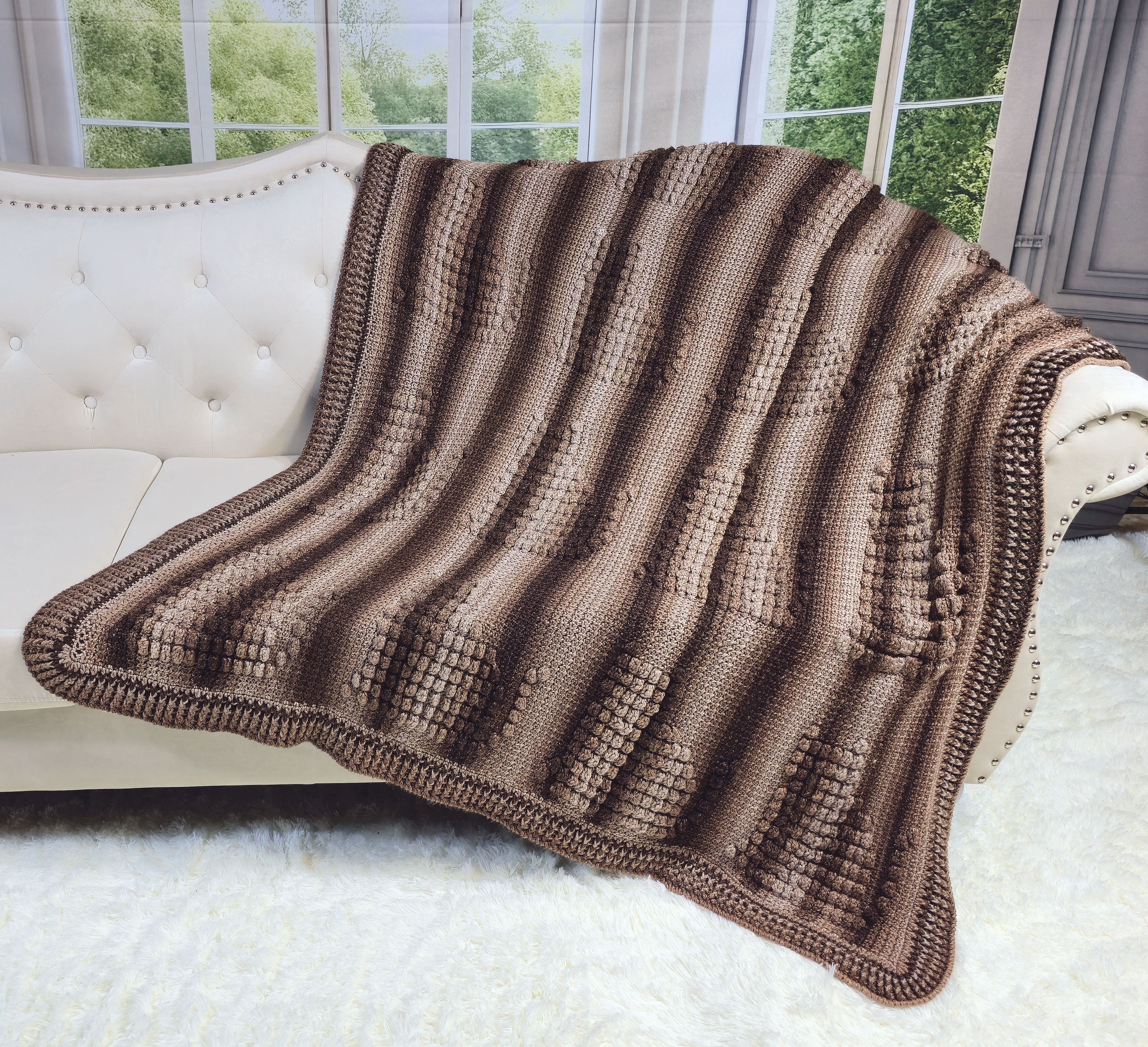 You Are My Queen Crochet Afghan