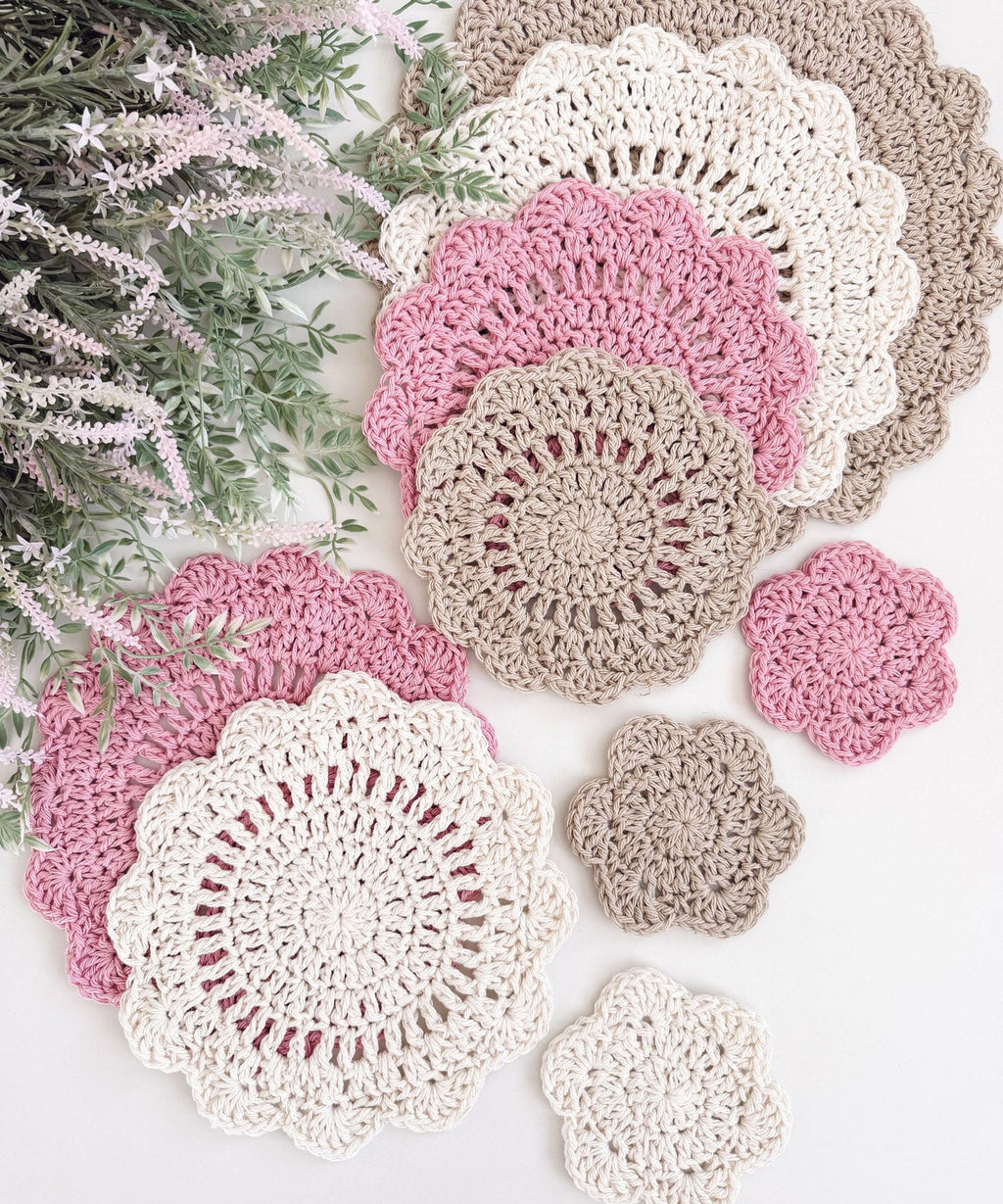 Stacked Petals Kitchen Set
