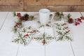Tweed Holly Berry Coasters
