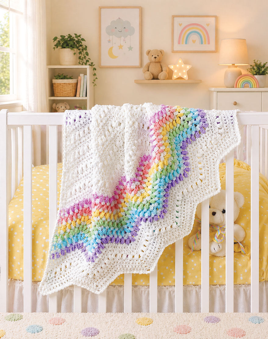 Gumdrop Ripple Afghan