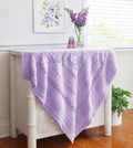 Lilac Love Baby Blanket