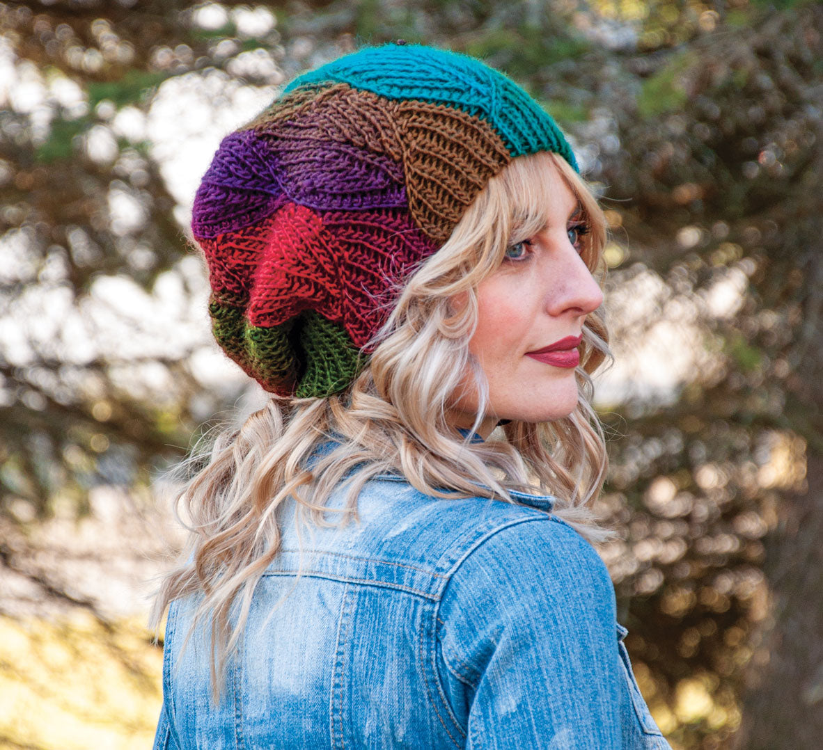 Leafy Beanie Crochet Kit