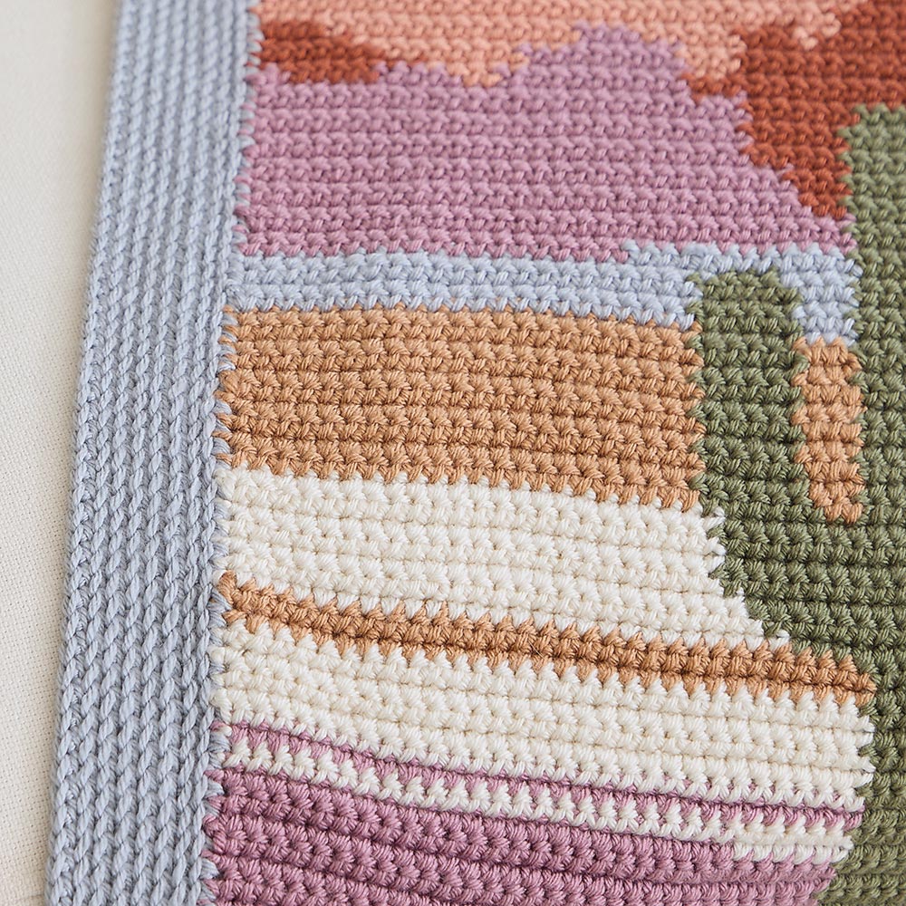 Desert Scene Afghan