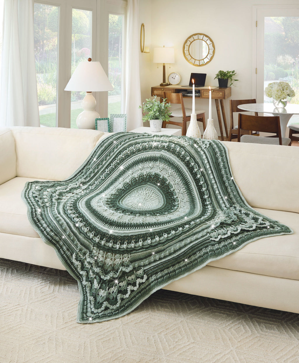 Shimmering Moonlit Magic Throw