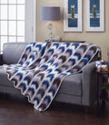 Chevron Panels Throw Pattern