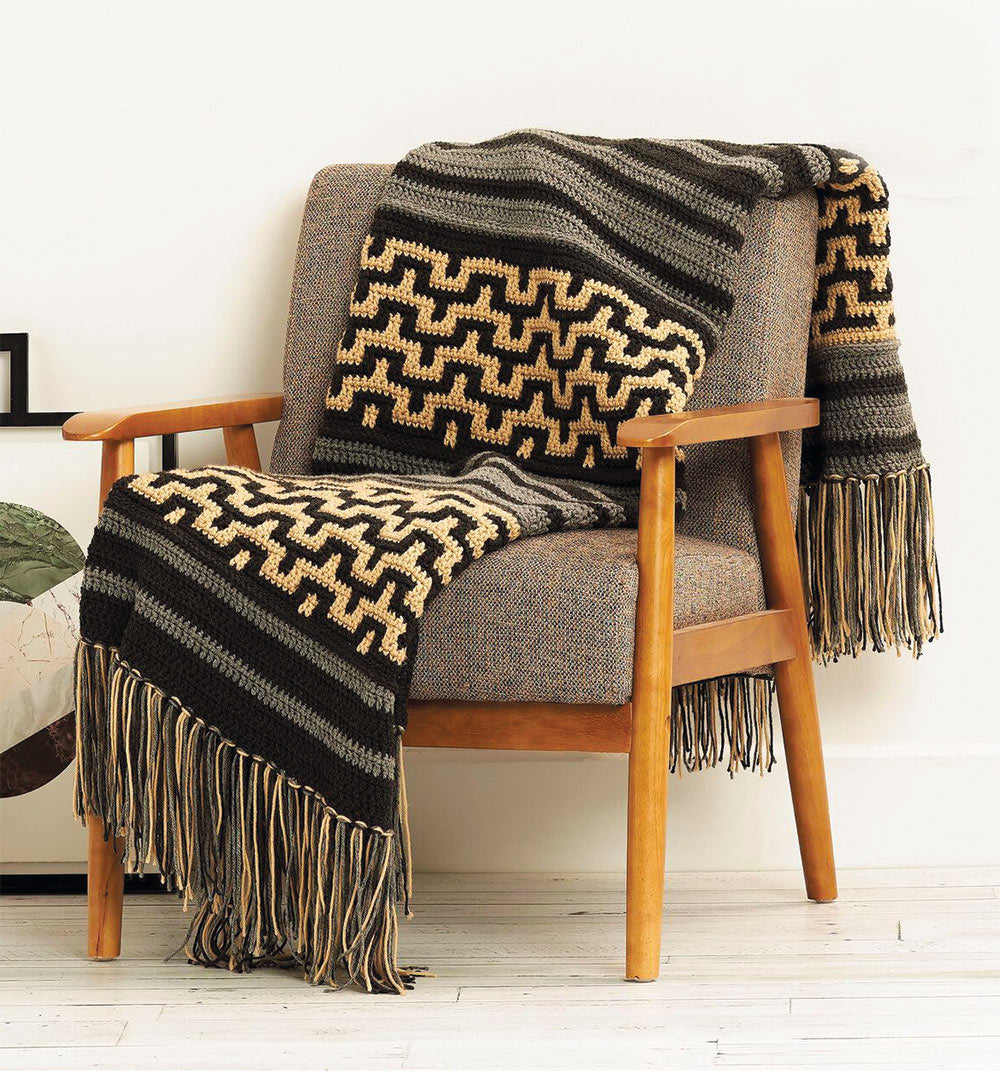 Mosaic Stitch Blanket