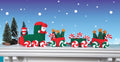 The Peppermint Express | Crochet Christmas Train Kit