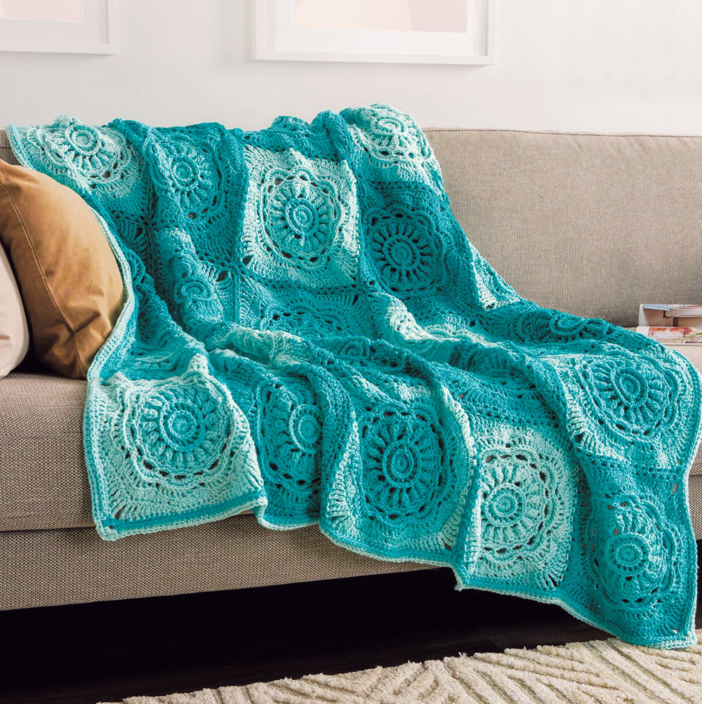 Floral Beauty Throw