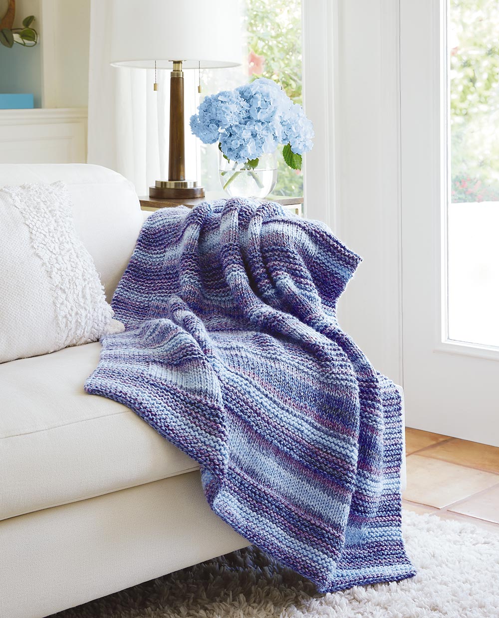 Marble Lap Blanket
