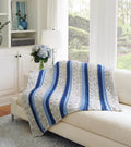 Vivid Stripes Afghan Pattern