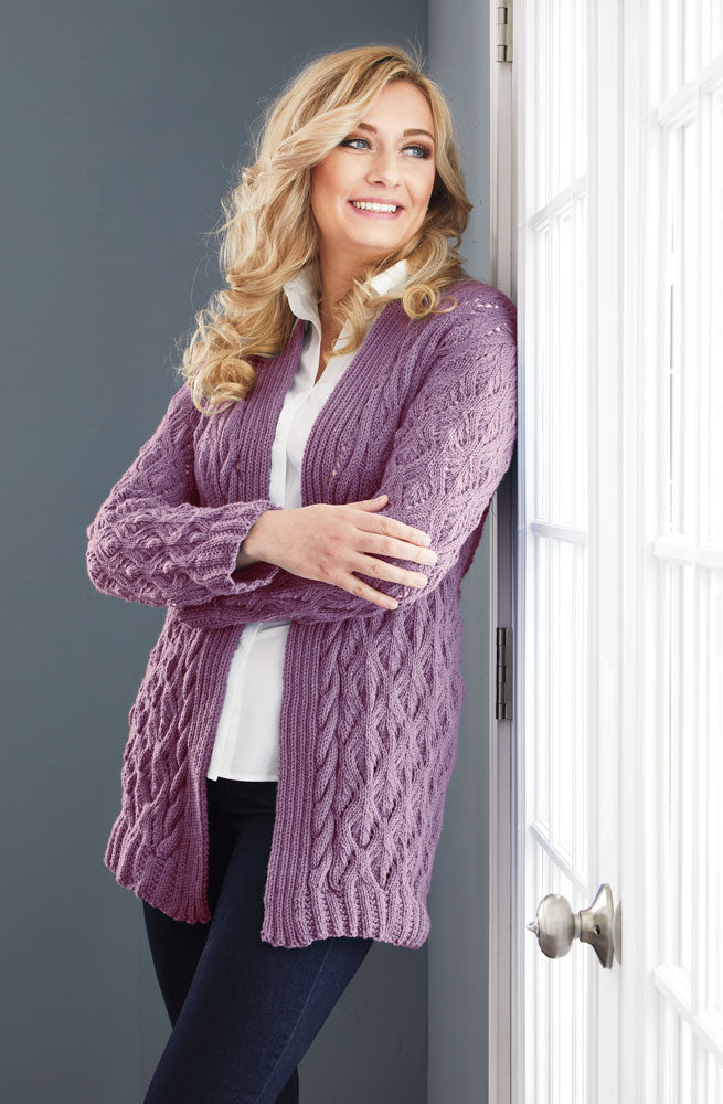 Lacy Leaf Cardigan