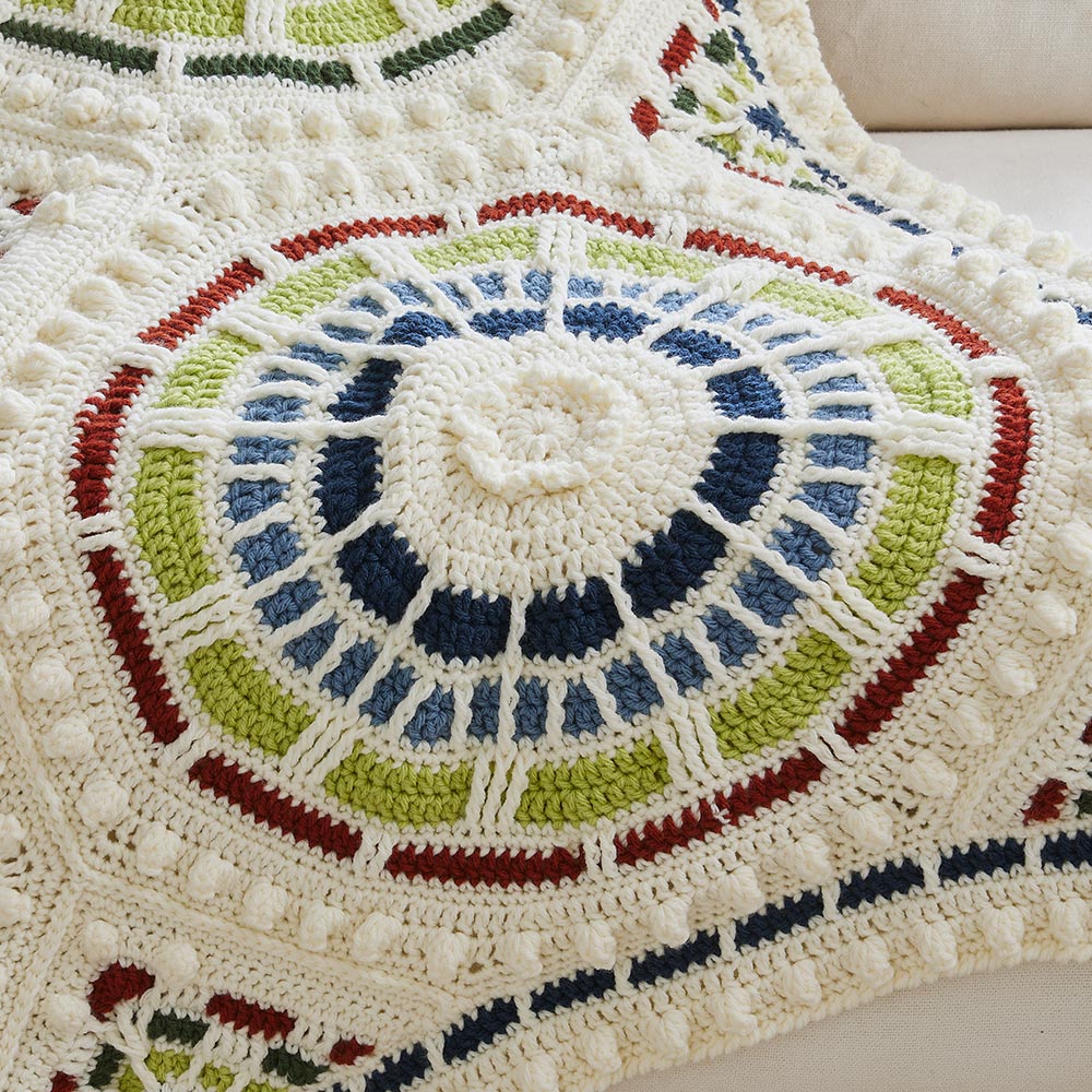 Summer Mosaic Afghan