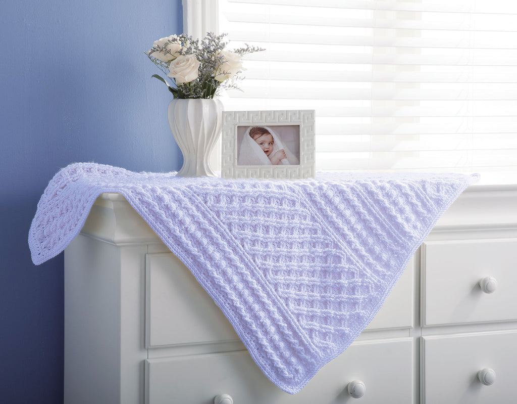 Crocheted Cables Blanket