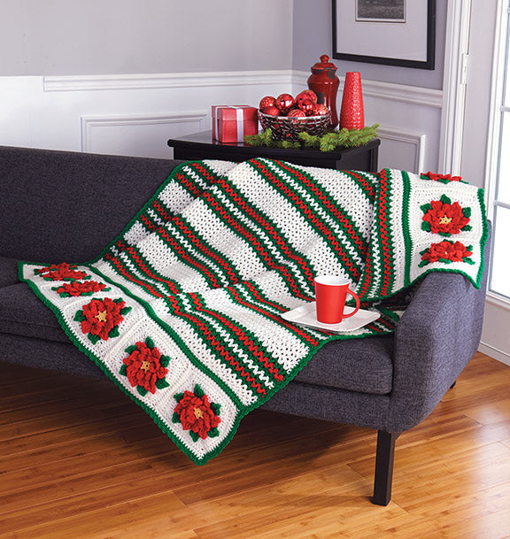 Poinsettia Afghan Pattern