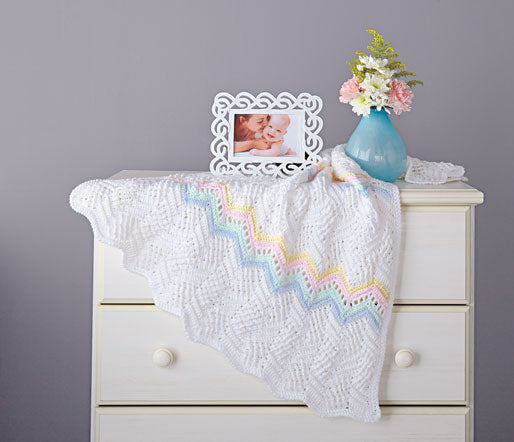 Rippled Blocks Blanket
