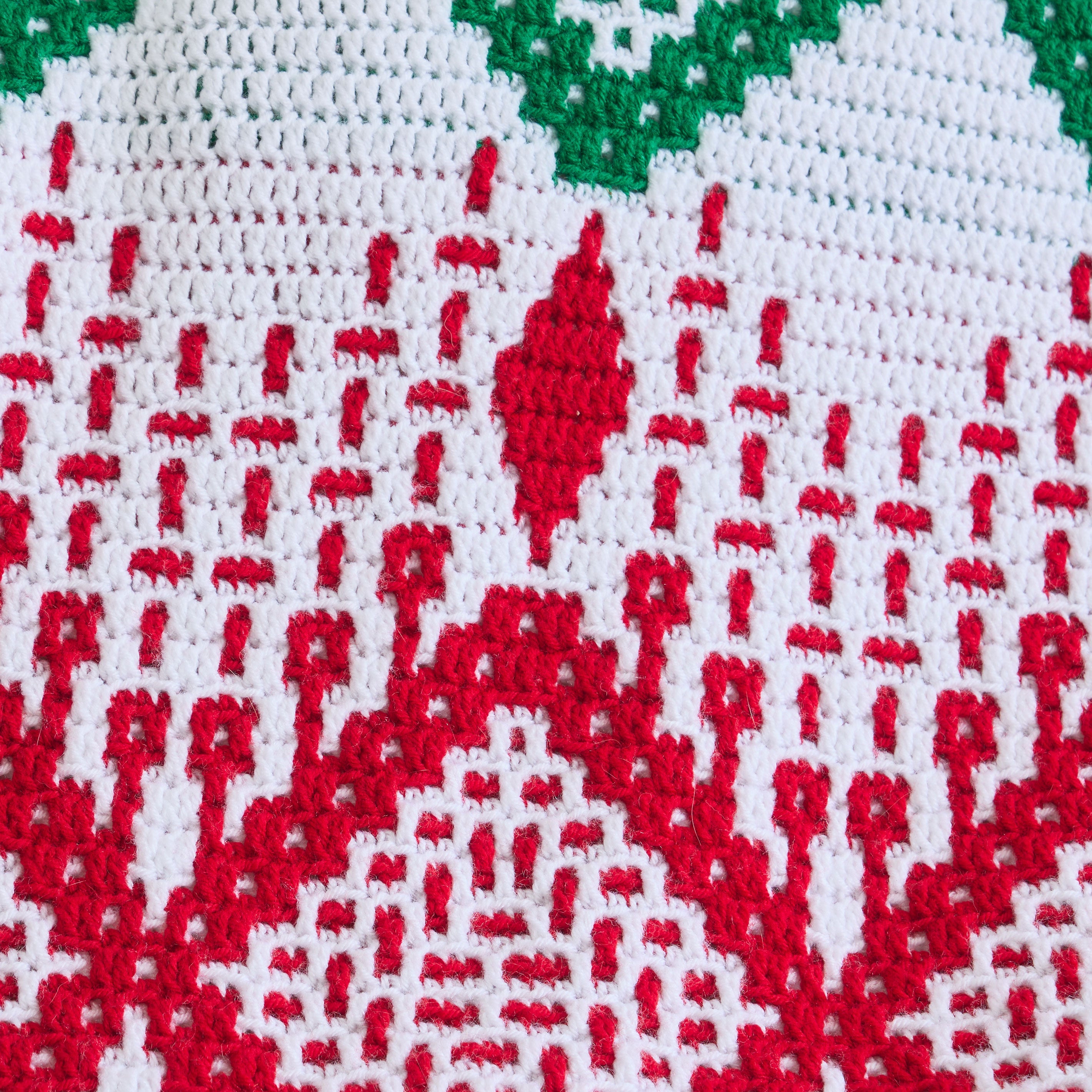 Sweet Dreams Mosaic Crochet Throw