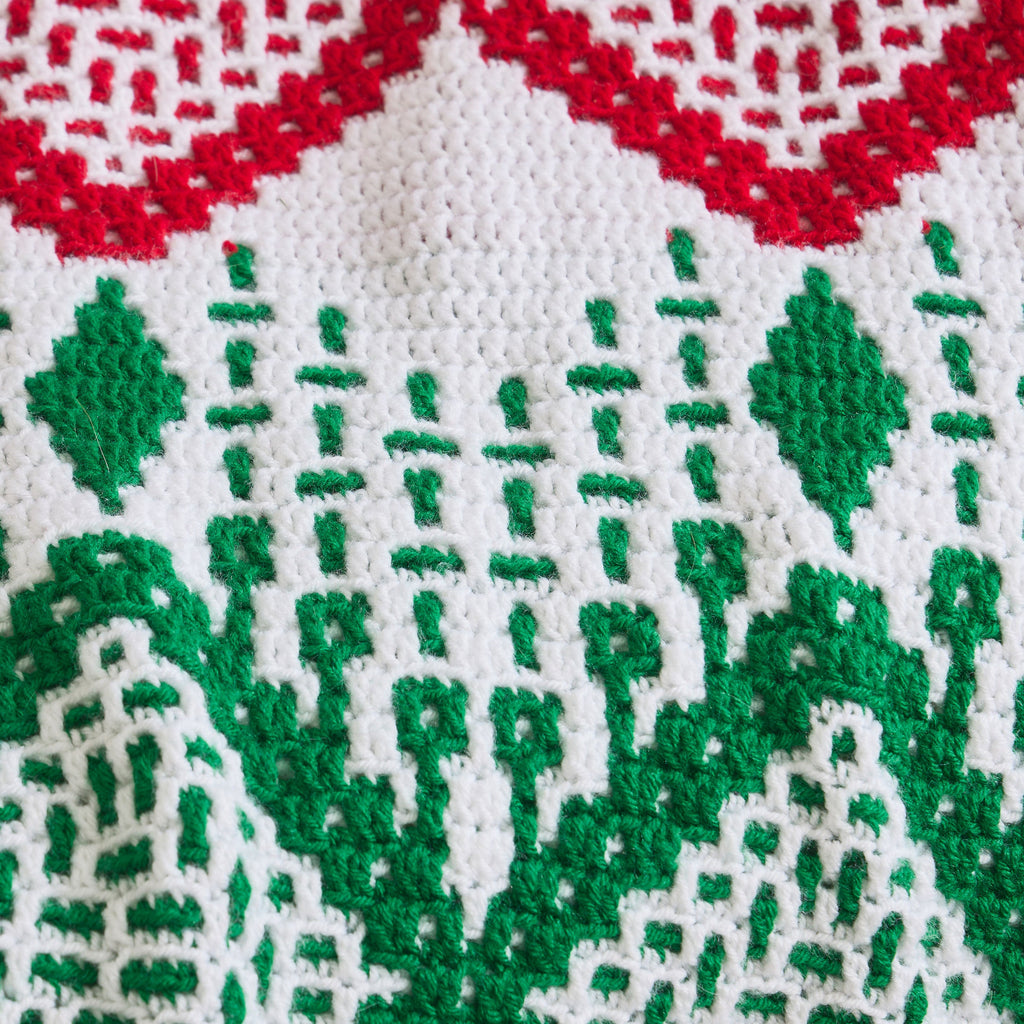 Sweet Dreams Mosaic Crochet Throw