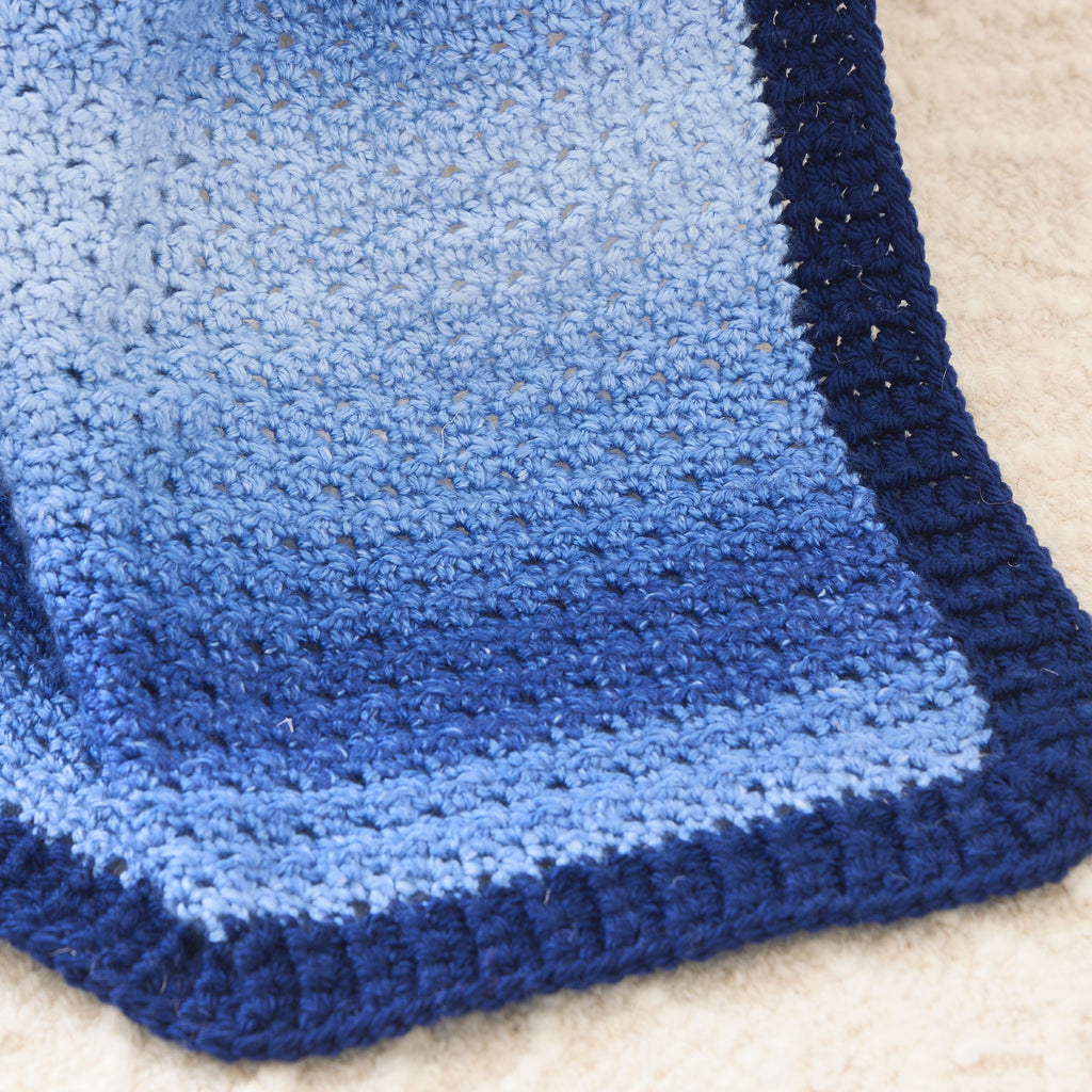 Lemon Stitch Crochet Baby Blanket
