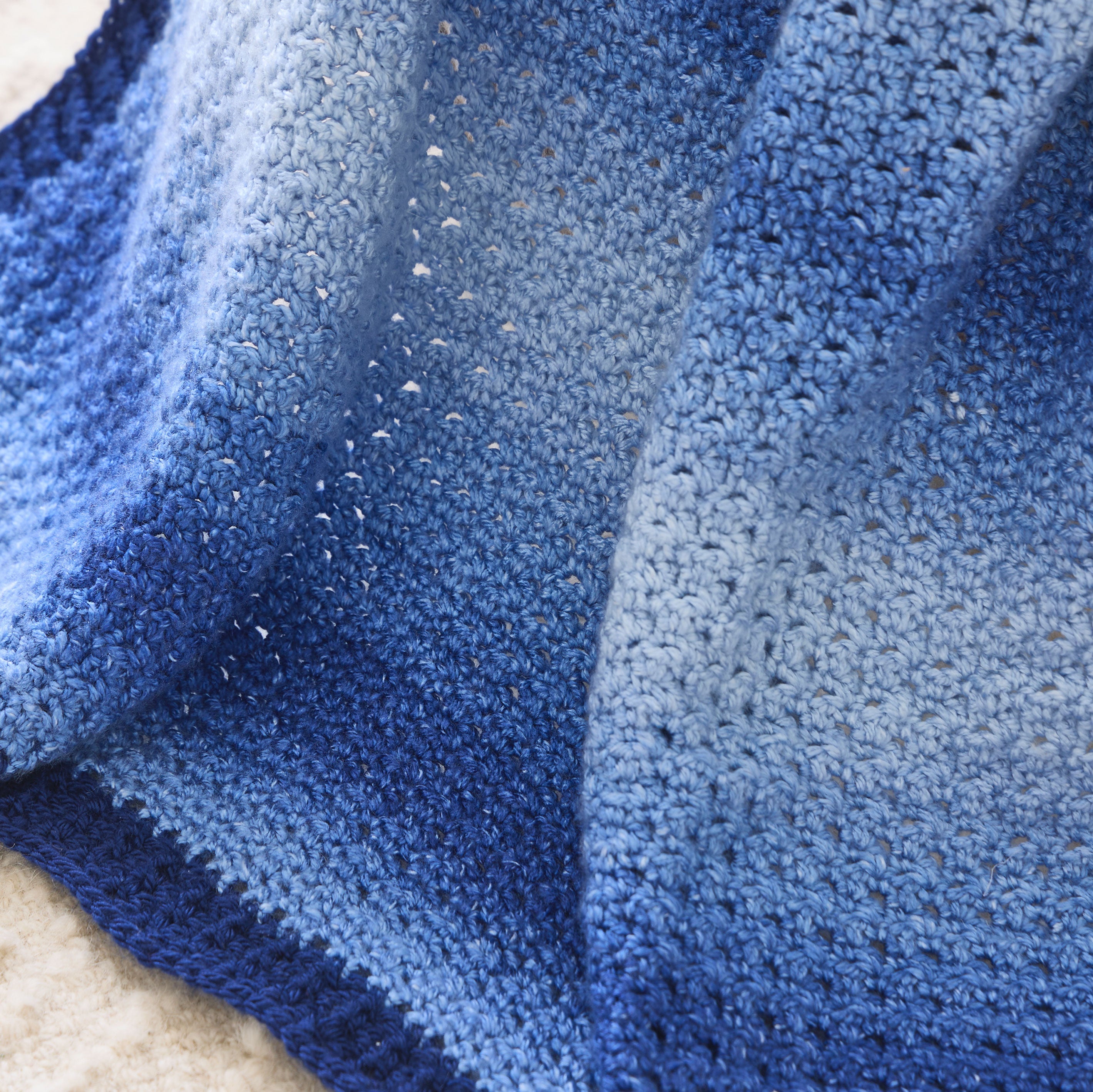 Lemon Stitch Crochet Baby Blanket