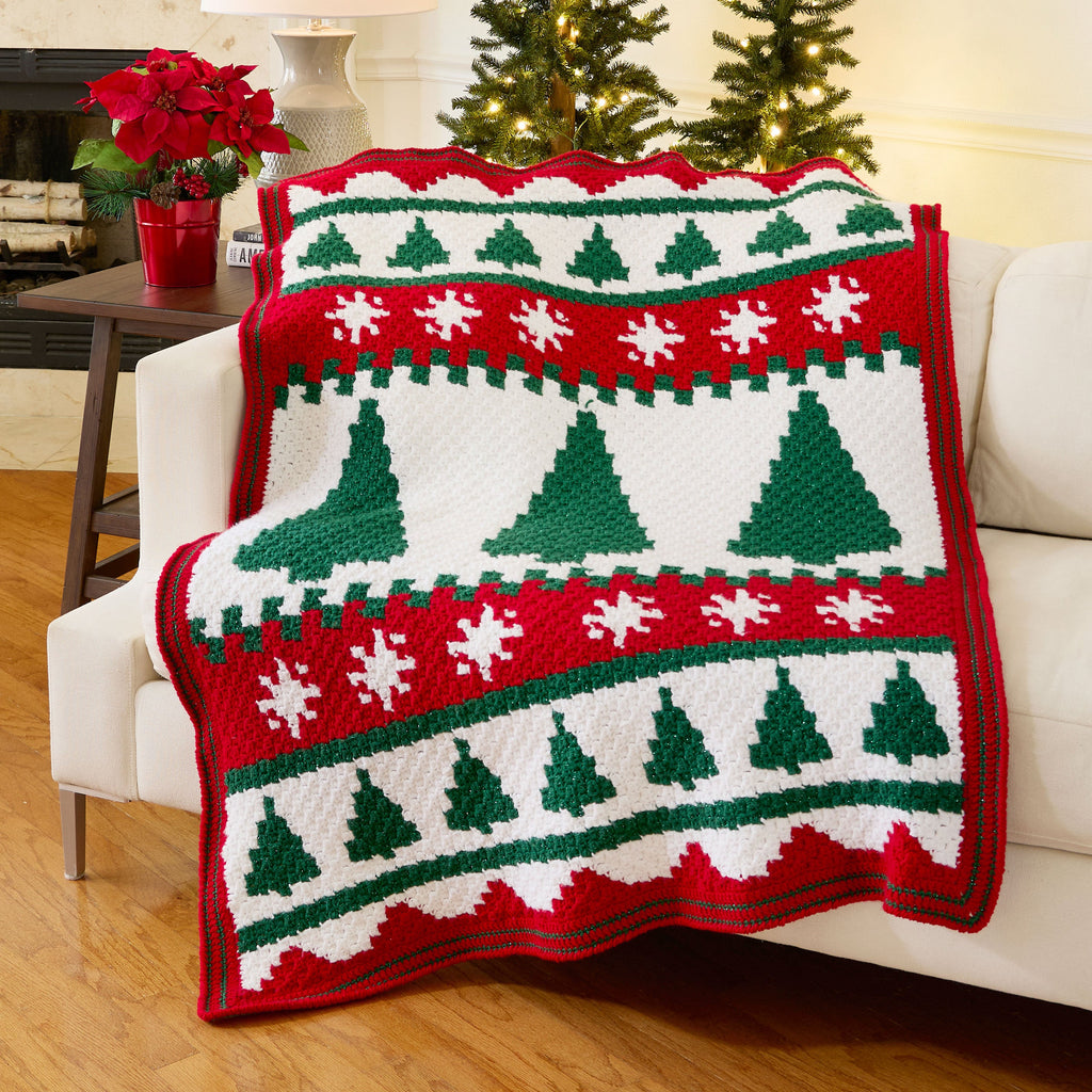 Yuletide Wishes Afghan
