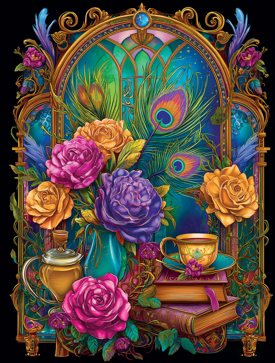 Evening Tea Jigsaw Puzzle