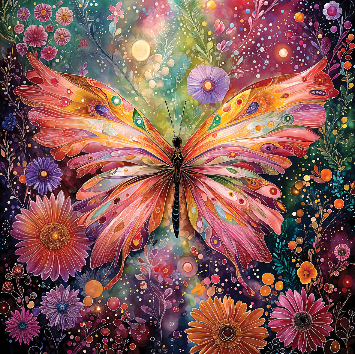 Extravagant Butterfly Jigsaw Puzzle